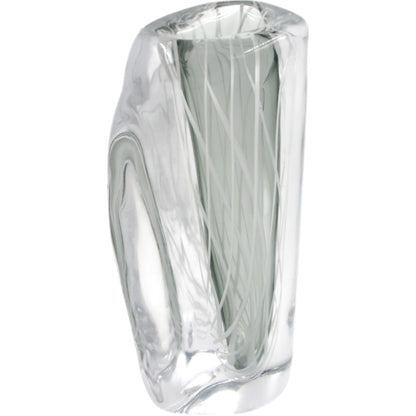 Stiklinė vaza 13x27 cm