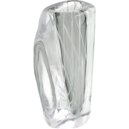Stiklinė vaza 13x27 cm