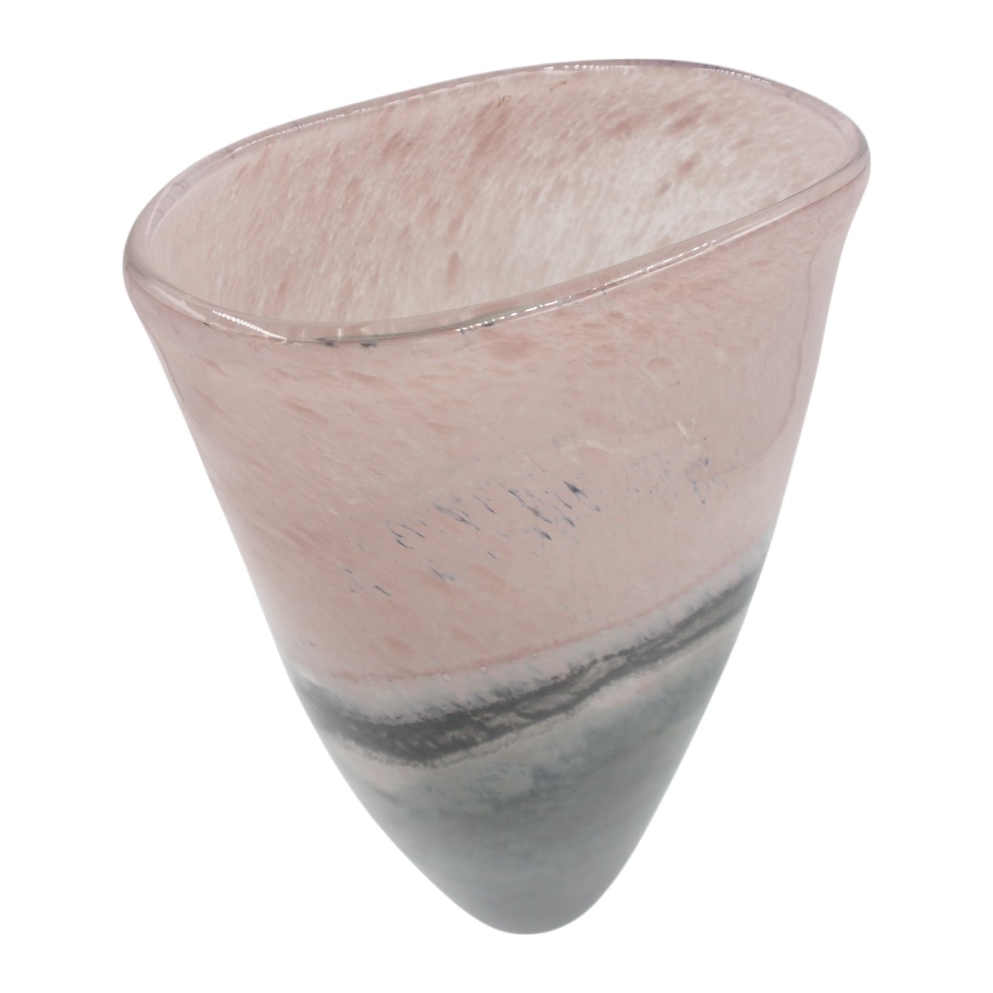 Stiklinė vaza – 17×11×37 cm | Forma Lumo kolekcija