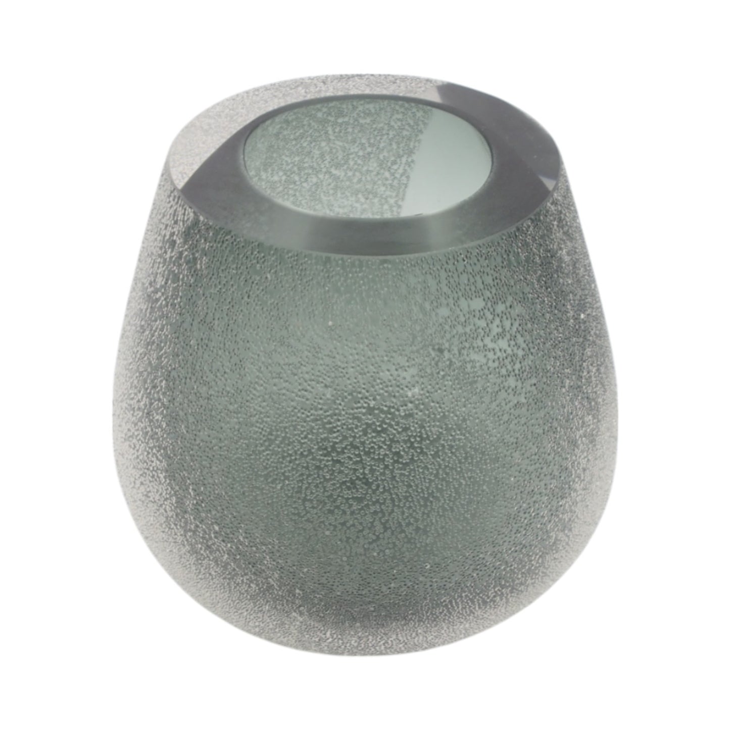 Stiklinė vaza – 18×16.5×17 cm