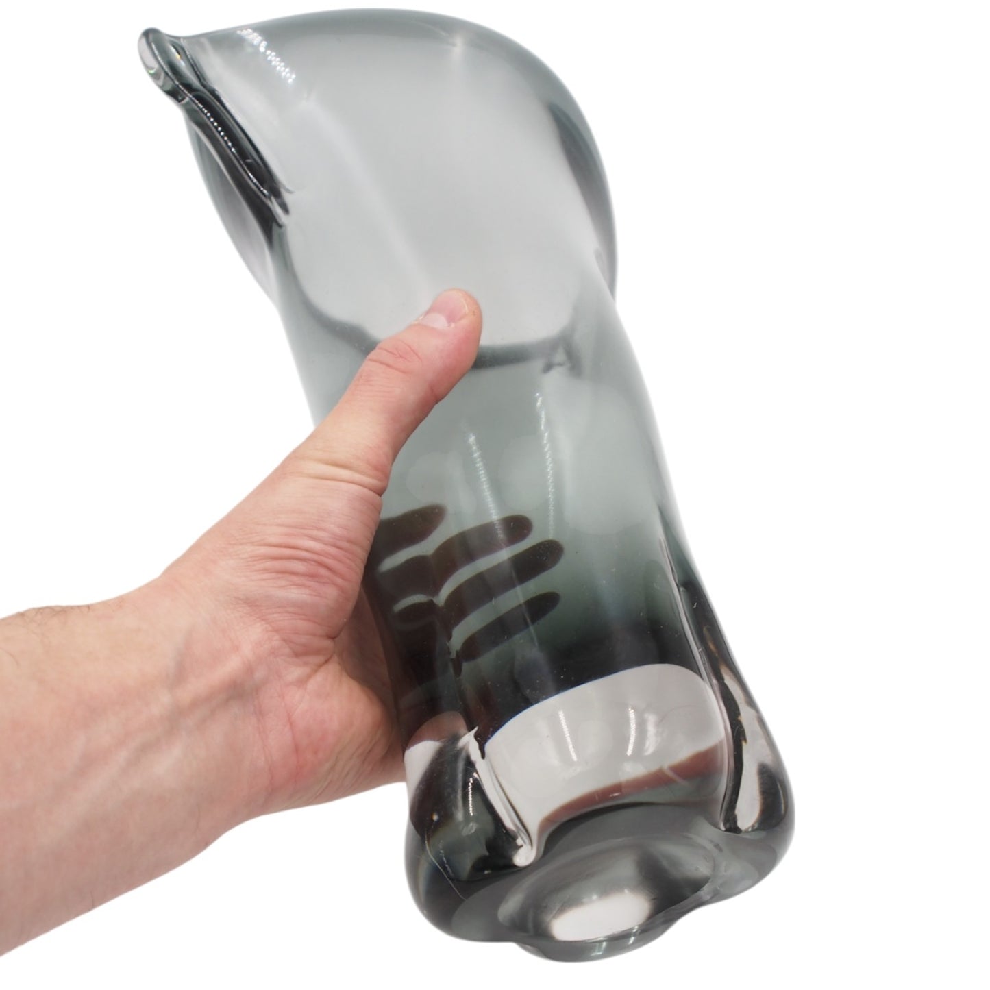 Stiklinė vaza – 30×18×37 cm | Forma Lumo kolekcija