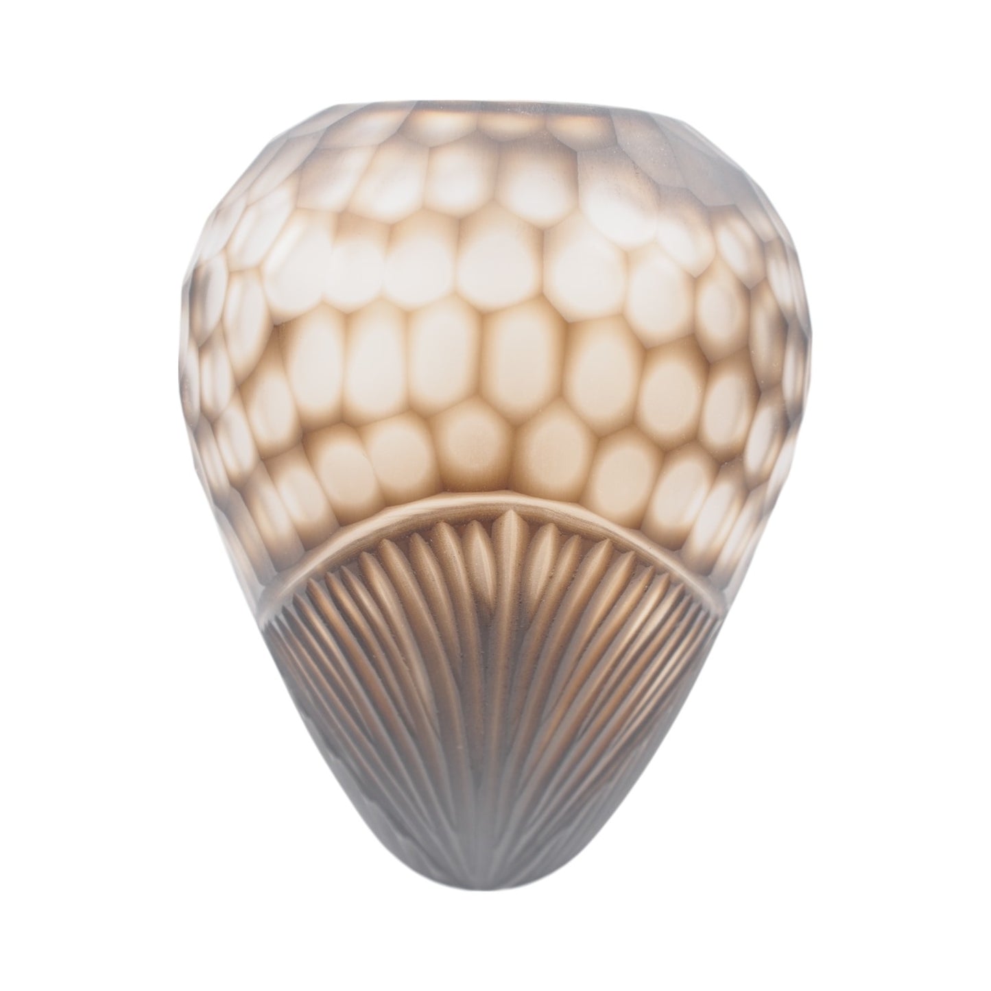 Stiklinė vaza „Forma Lumo“, 13.5 × 13.5 × 35.5 cm