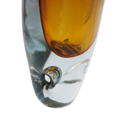 Stiklo vaza „Forma Lumo“ 16×9×26.5 cm