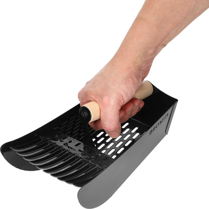 Uogų rinkimo įrankis Juodas