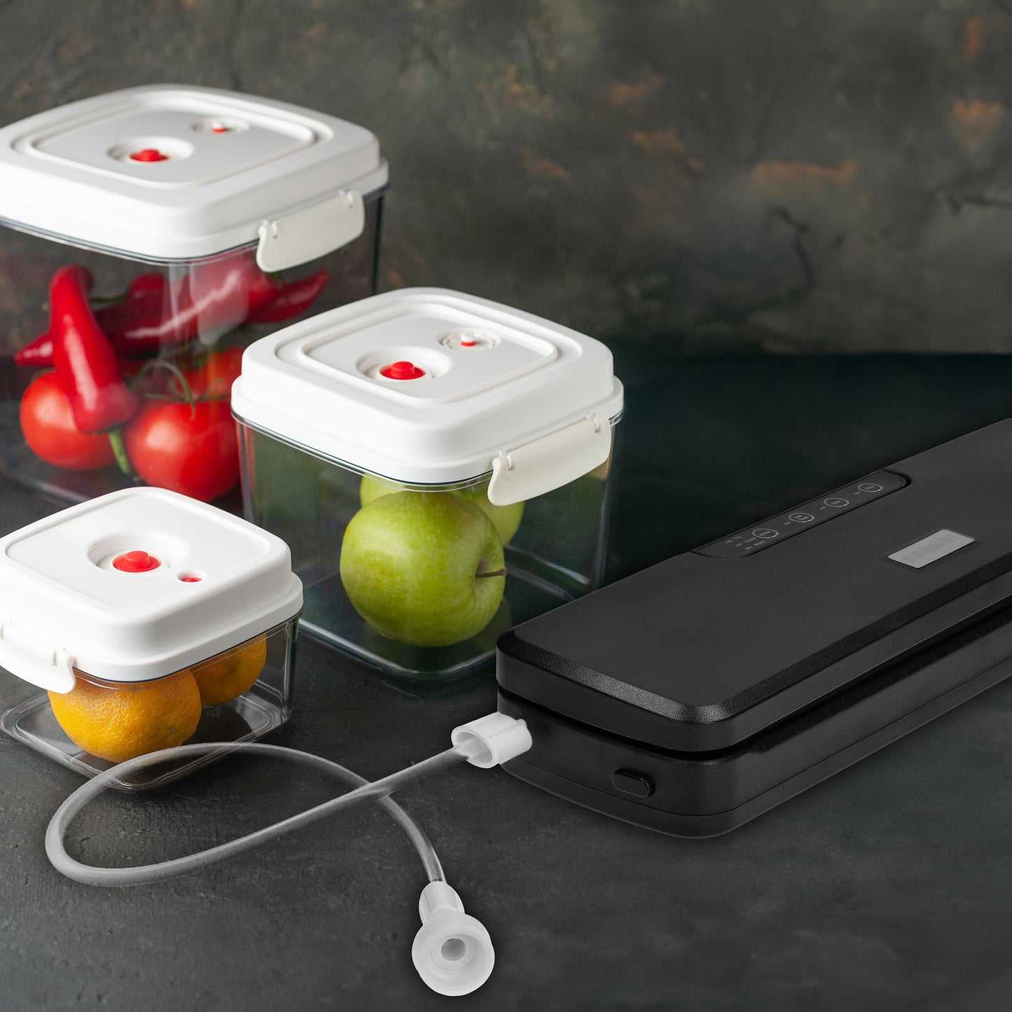 Vakuumavimo aparatas Juodas