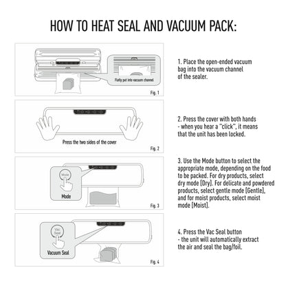 Vakuumavimo aparatas Juodas